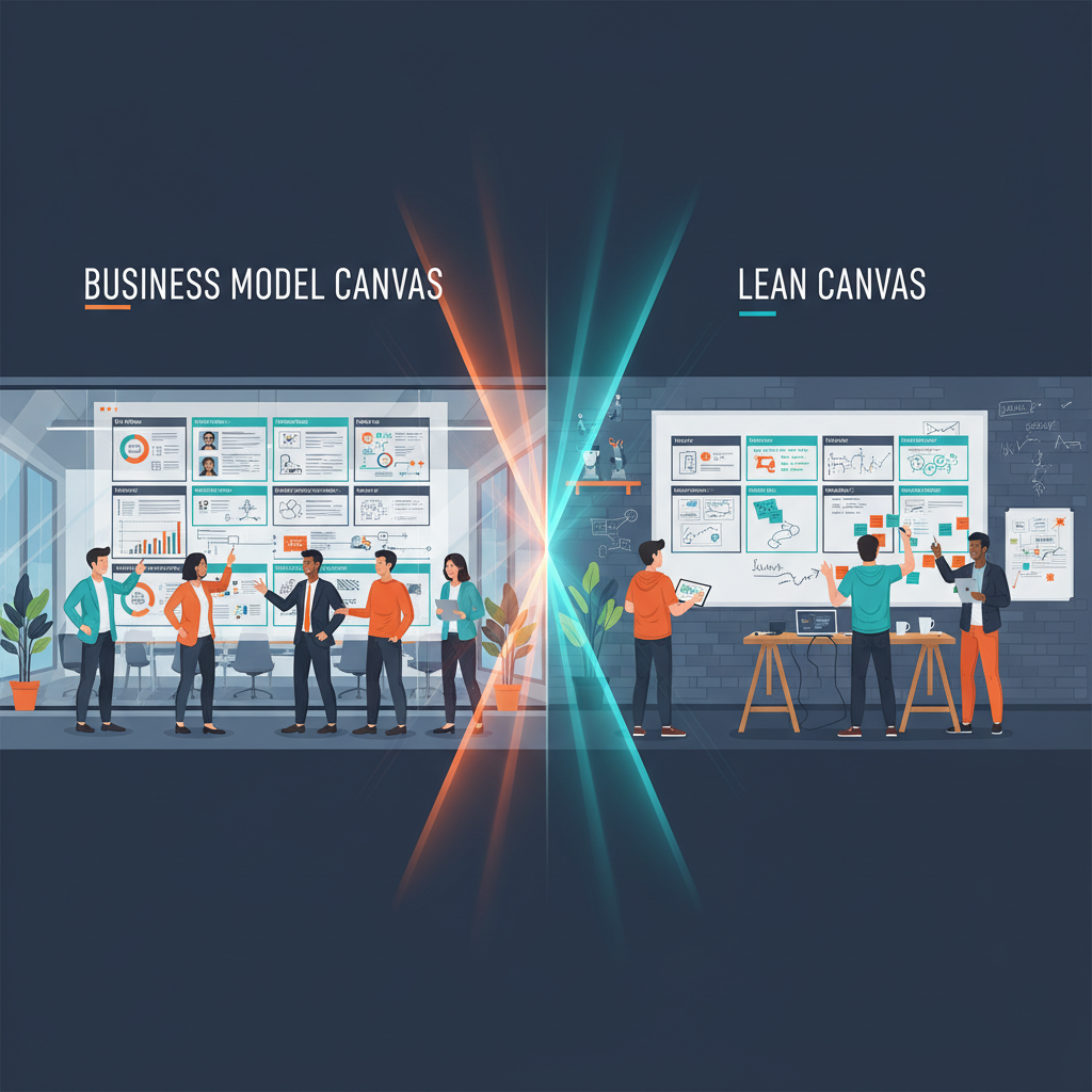 Business Model Canvas vs Lean Canvas: Complete Comparison Guide